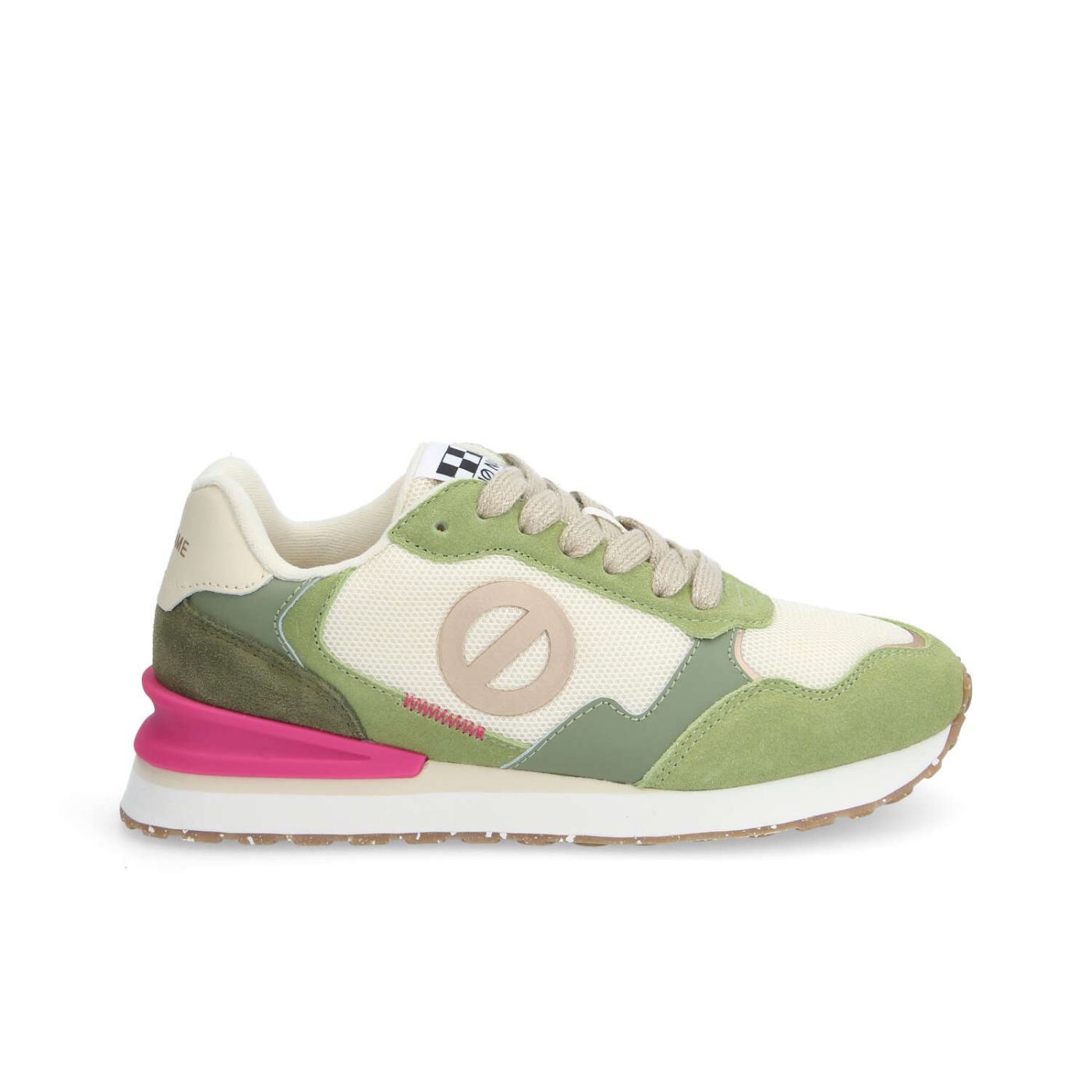 TOVA RUNNER W - SUEDE/MESH/NAPP - APPLE GREEN/OFF WHITE/SAGE GREEN